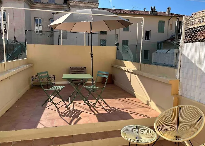Amazing Studio - Grande Terrasse - Coeur De Ville - Wifi - Ac